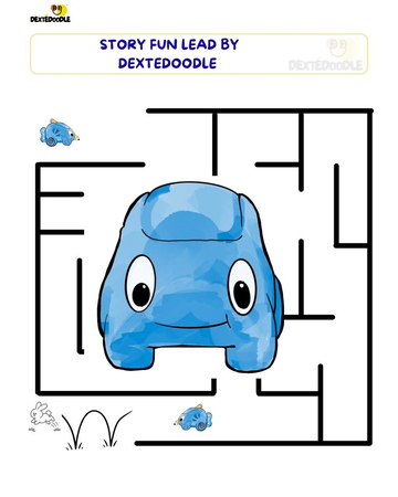 If You Play Tag with a Bunny — DexteDoodle Story Learning pack